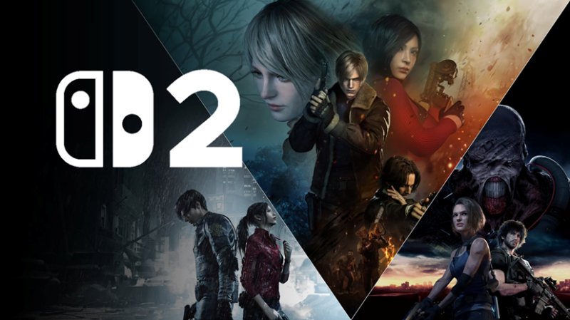 Resident Evil 2, 3 y 4 llegan a Nintendo Switch 2 el 16 de