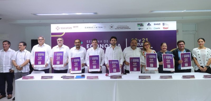 Semana de la Economía Digital impulsa transformación digital en Yucatán