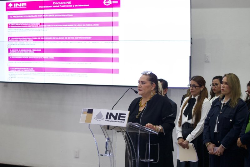Taddei: recibo con "respeto" decisión de la ASF de investigar presunto uso indebido de recursoso públicos en el INE