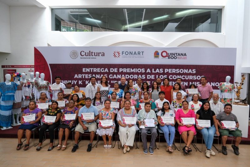 Visibiliza Mara Lezama el talento de 40 artesanas y artesanos que mantienen vivas las tradiciones de Quintana Roo